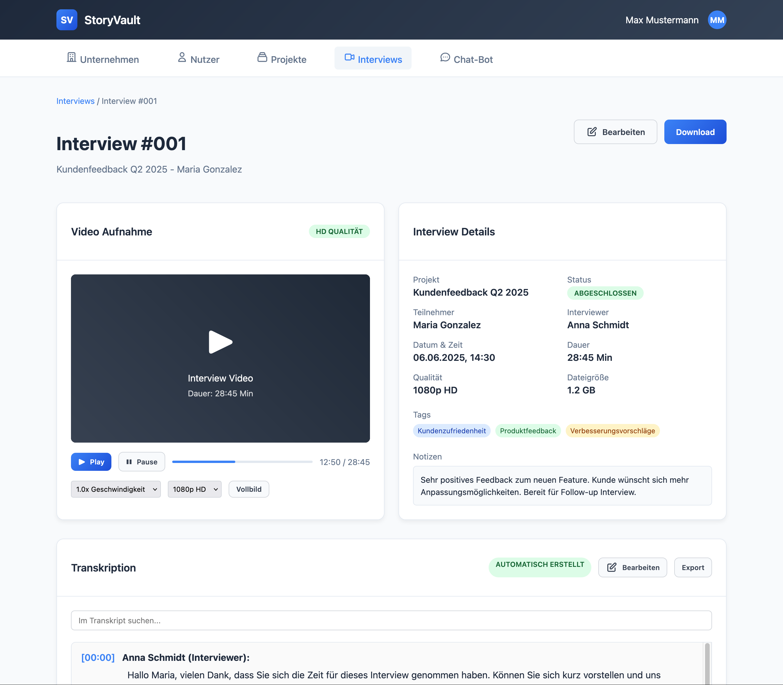 Interview Details